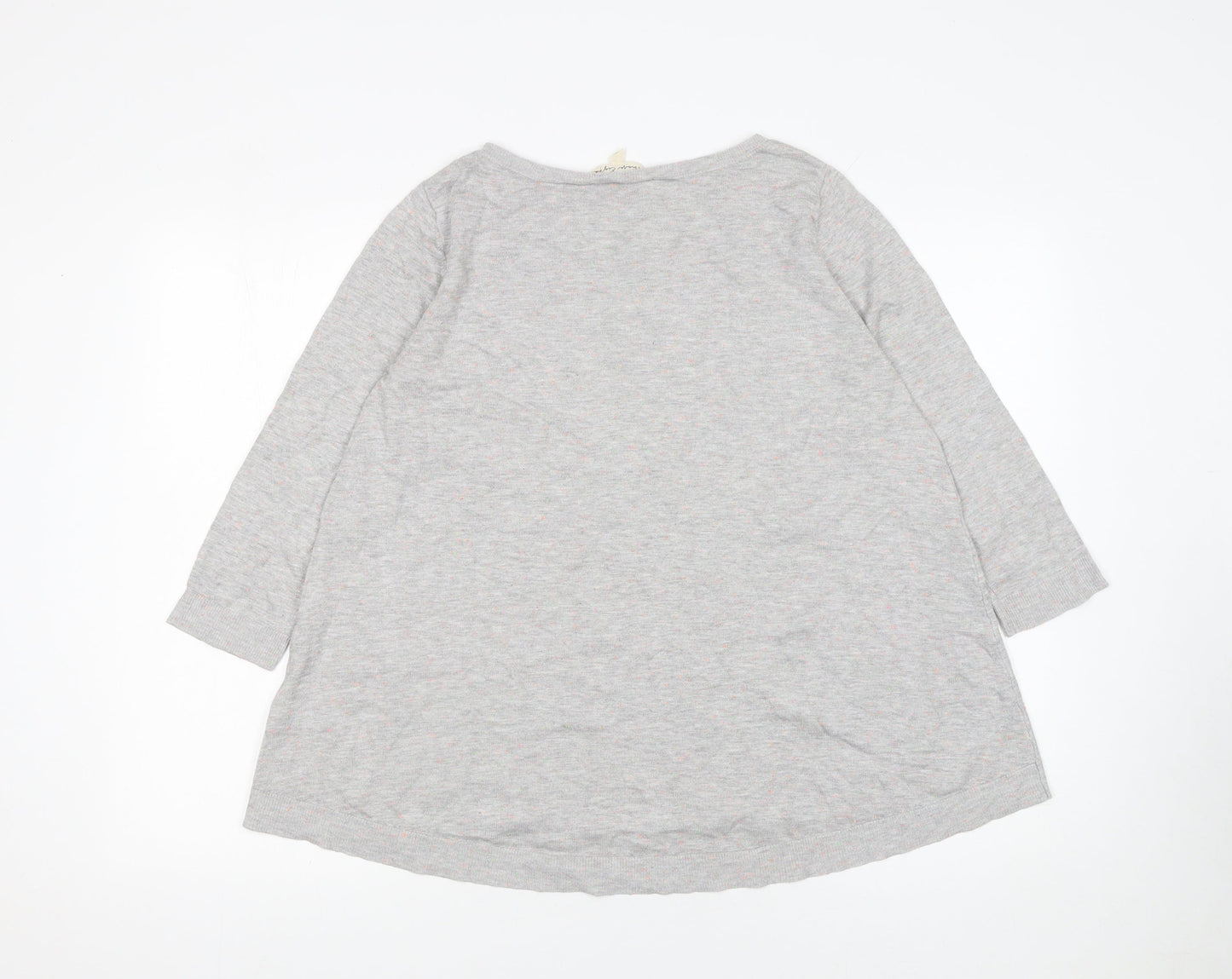 Womens UK Size 12 Phase Eight Grey Pullover Jumper