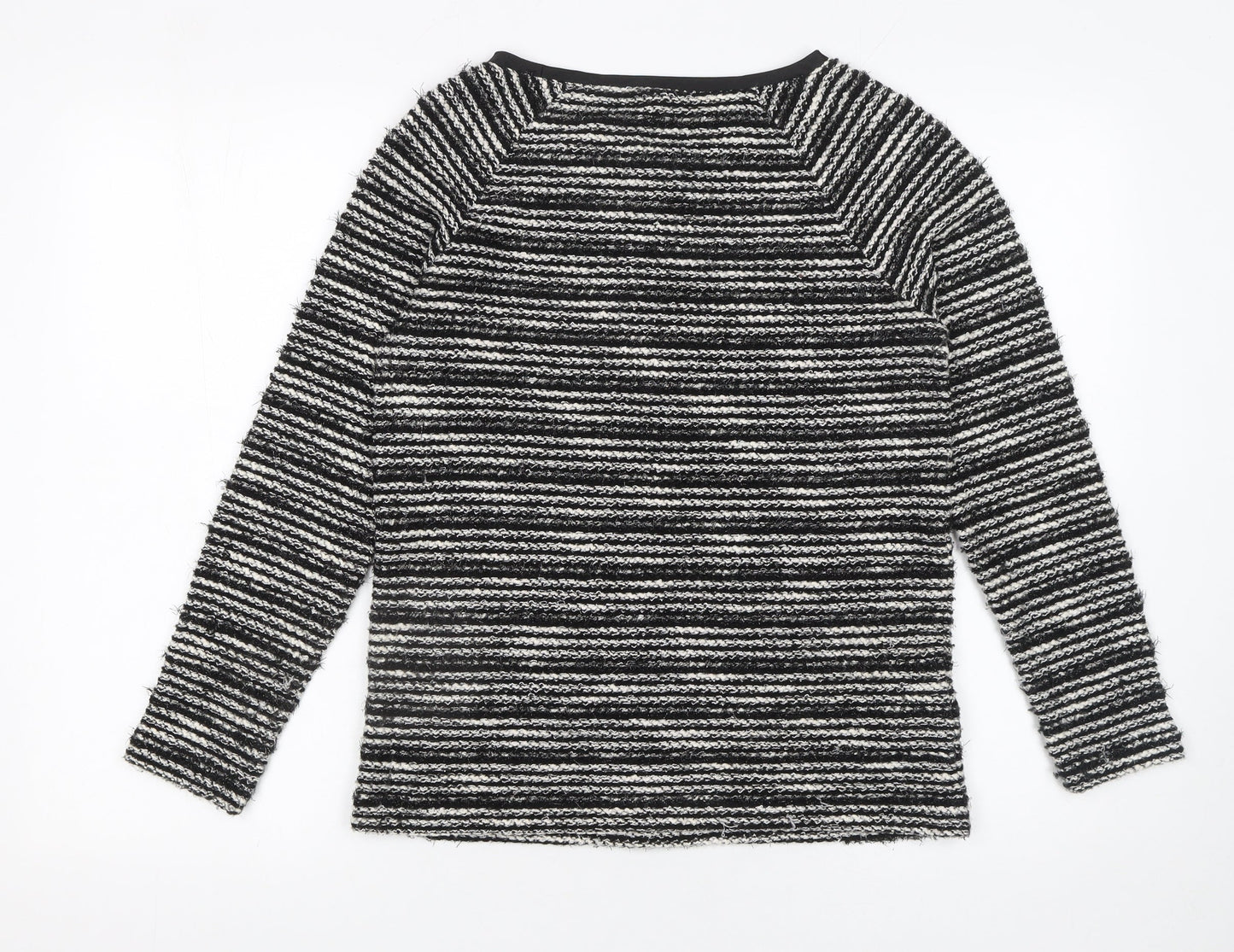 Womens UK Size 10 Laura Ashley Black Pullover Jumper