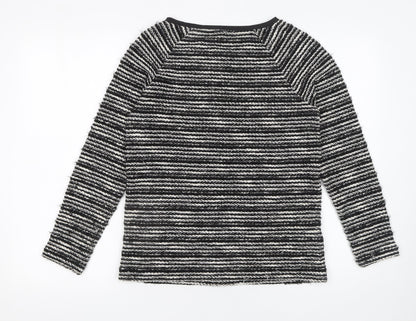 Womens UK Size 10 Laura Ashley Black Pullover Jumper