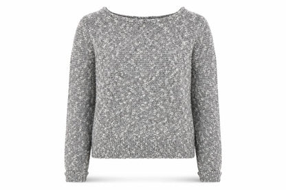 Womens UK Size S Minuet Petite Grey Pullover Jumper