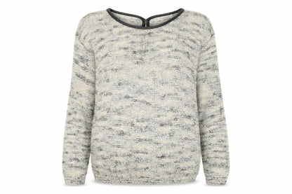Womens UK Size S QUEEN'S Grey Pullover Jumper