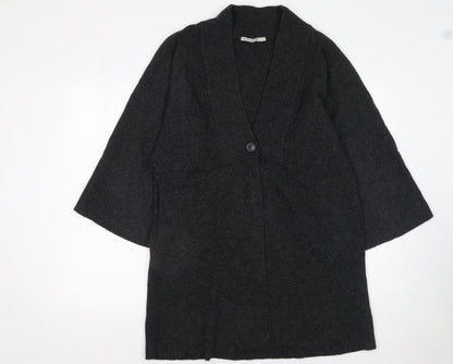 Womens UK Size 10 Kookai Black Cardigan Jumper