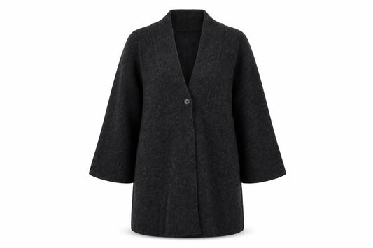 Womens UK Size 10 Kookai Black Cardigan Jumper