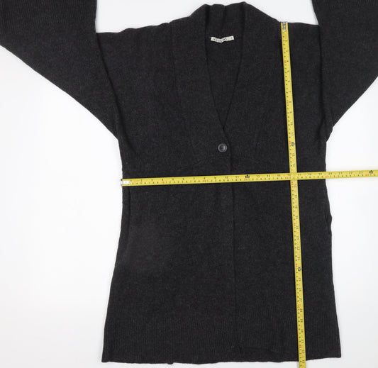 Womens UK Size 10 Kookai Black Cardigan Jumper