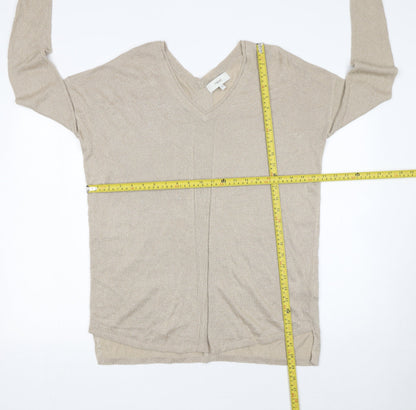 Womens UK Size 12 NEXT Beige Pullover Jumper