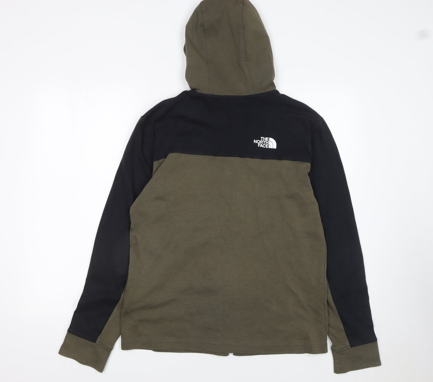Boys UK Size XL The North Face Green Full Zip Hoodie