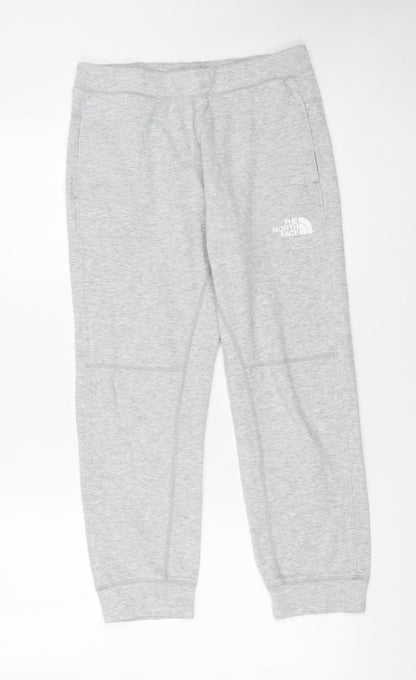 Boys UK Size 11 Years The North Face Regular Fit Jogger Grey Trousers