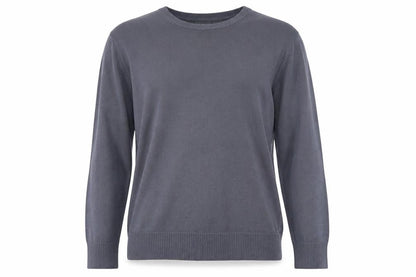 Mens UK Size L Le Shark Grey Pullover Jumper