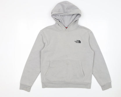 Boys UK Size L The North Face Grey Pullover Hoodie