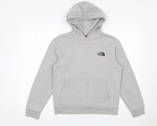 Boys UK Size L The North Face Grey Pullover Hoodie