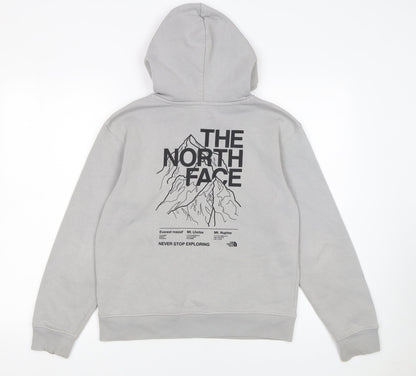 Boys UK Size L The North Face Grey Pullover Hoodie