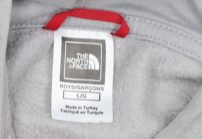 Boys UK Size L The North Face Grey Pullover Hoodie