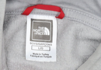Boys UK Size L The North Face Grey Pullover Hoodie