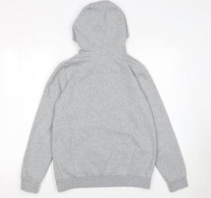 Boys UK Size 13-14 Years adidas Grey Pullover Hoodie