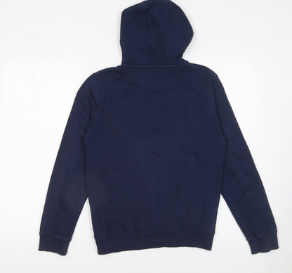 Boys UK Size 12-13 Years Lyle & Scott Blue Full Zip Hoodie