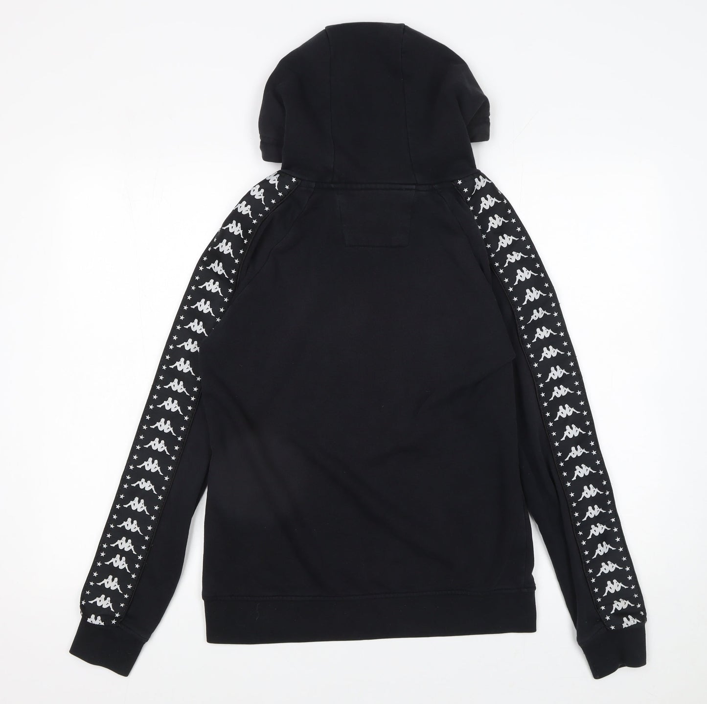 Mens UK Size S Kappa Black Pullover Hoodie