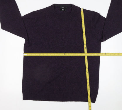 Mens UK Size L Thomas Nash Purple Pullover Jumper