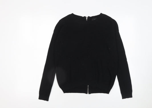 Womens UK Size 6 NEXT Black Cardigan Jumper
