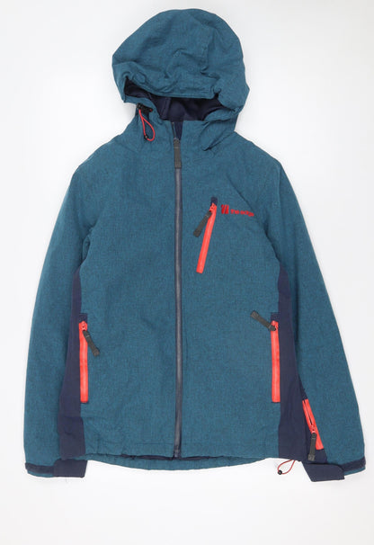 Womens UK Size 8 The Edge Blue Ski Jacket