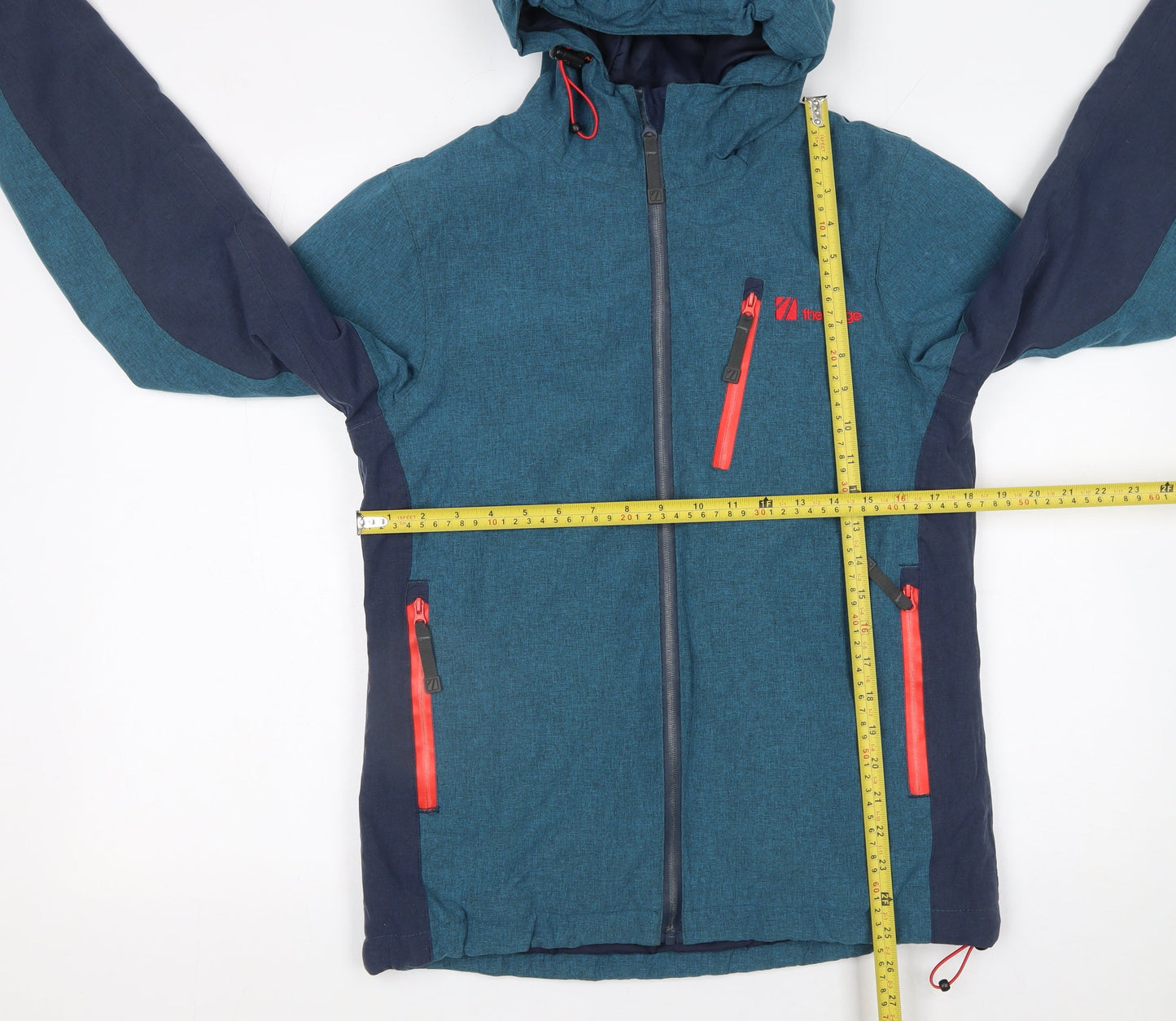 Womens UK Size 8 The Edge Blue Ski Jacket