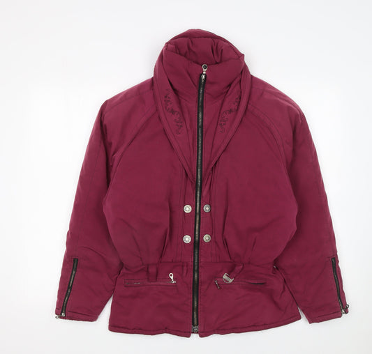 Womens UK Size 12 Nils Purple Ski Jacket