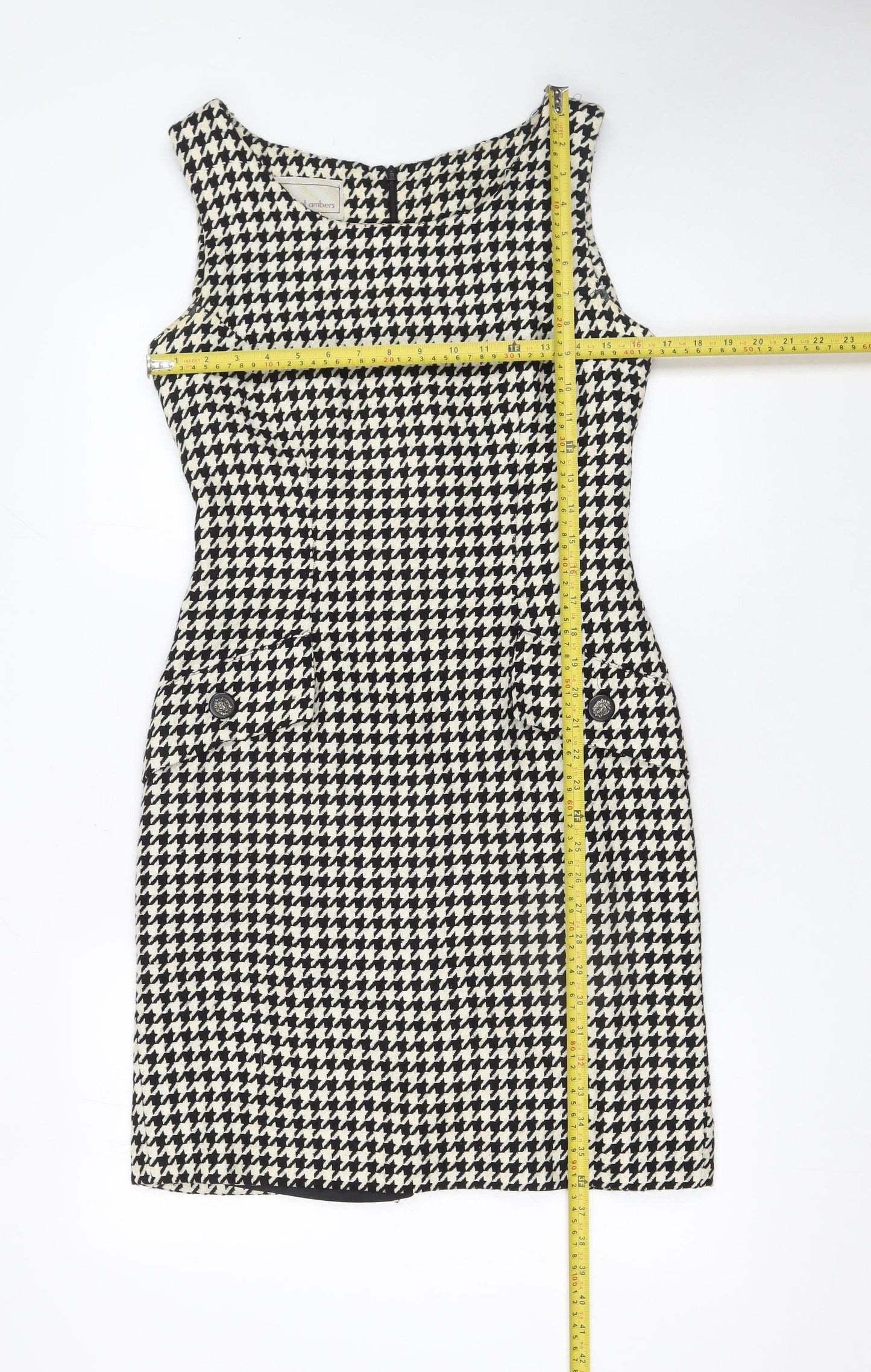 Womens UK Size 10 Michel Ambers Sheath Dress