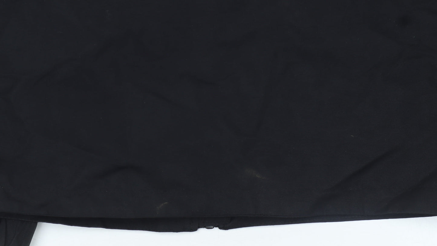 Boys UK Size 11-12 Years Threadboys Black Rain Coat
