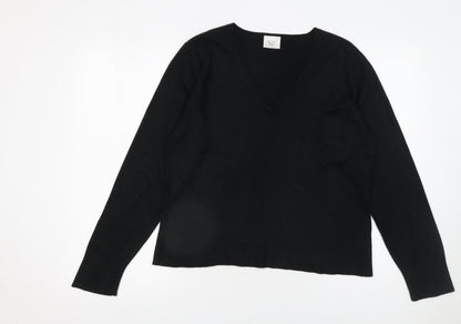Womens UK Size 16 NEXT Black Pullover Jumper