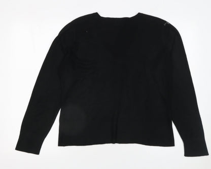 Womens UK Size 16 NEXT Black Pullover Jumper