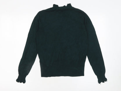 Womens UK Size S Oasis Green Pullover Jumper