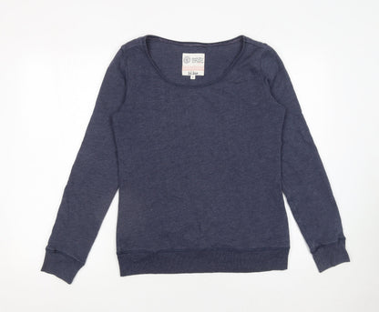 Womens UK Size 6 Fat Face Blue Pullover Sweatshirt