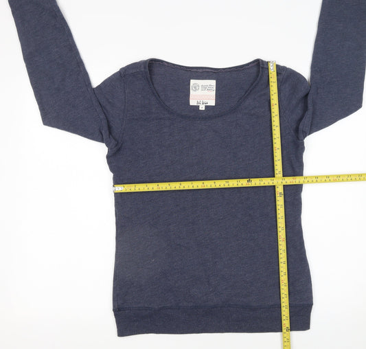 Womens UK Size 6 Fat Face Blue Pullover Sweatshirt
