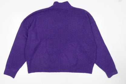 Womens UK Size 2XL Primark Purple Pullover Jumper