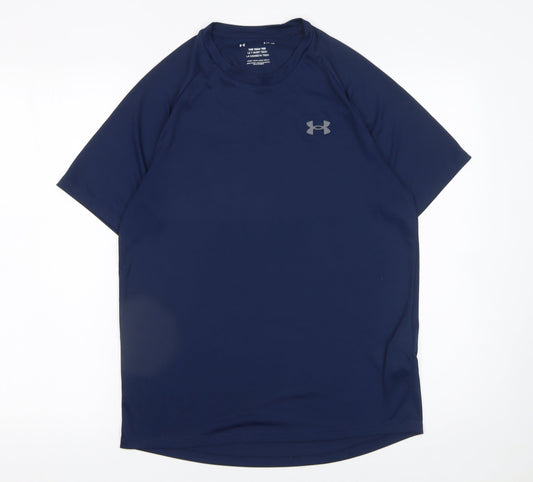 Mens UK Size S Under armour Blue Running & Jogging Gym & Training Football Cross
