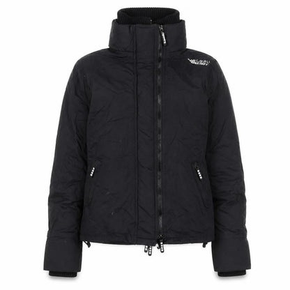 Womens UK Size L Superdry Black Puffer Jacket