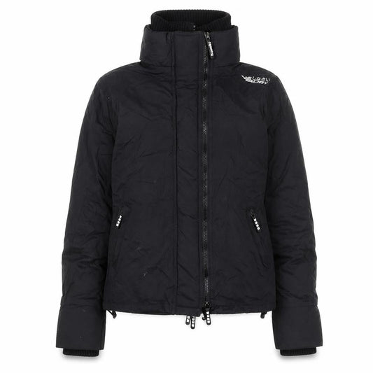 Womens UK Size L Superdry Black Puffer Jacket