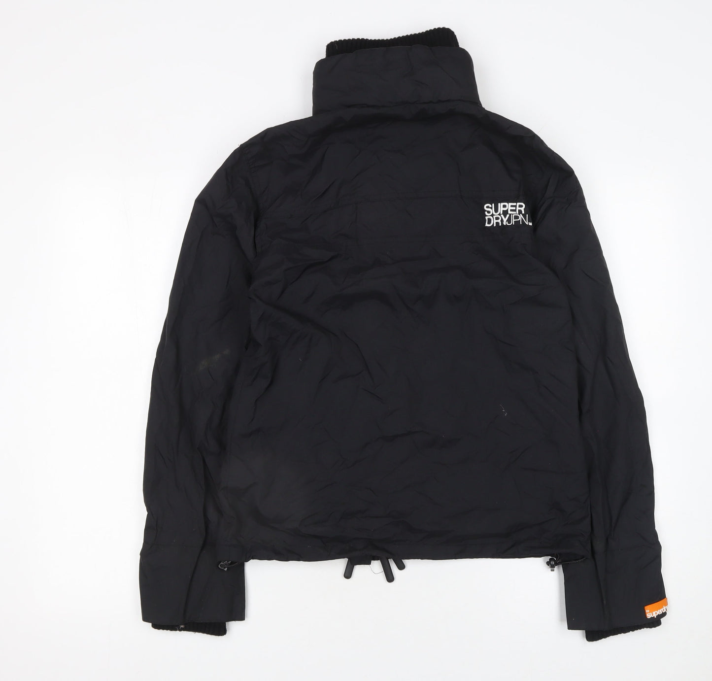 Womens UK Size L Superdry Black Puffer Jacket