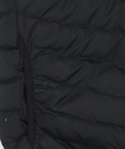 Boys UK Size 11-12 Years Kangaroo Poo Black Puffer Jacket