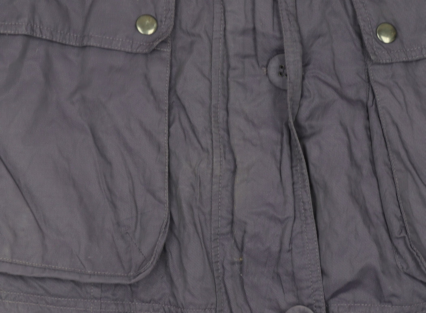 Womens UK Size S Marks and Spencer Purple Parka Coat