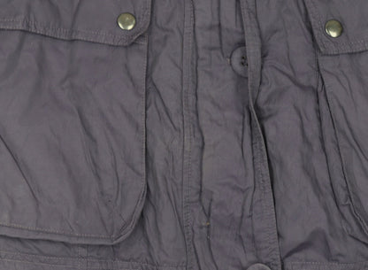 Womens UK Size S Marks and Spencer Purple Parka Coat
