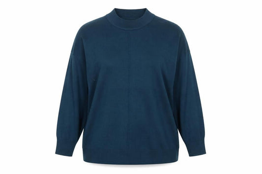 Womens UK Size 22-24 Long Tall Sally Blue Pullover Jumper