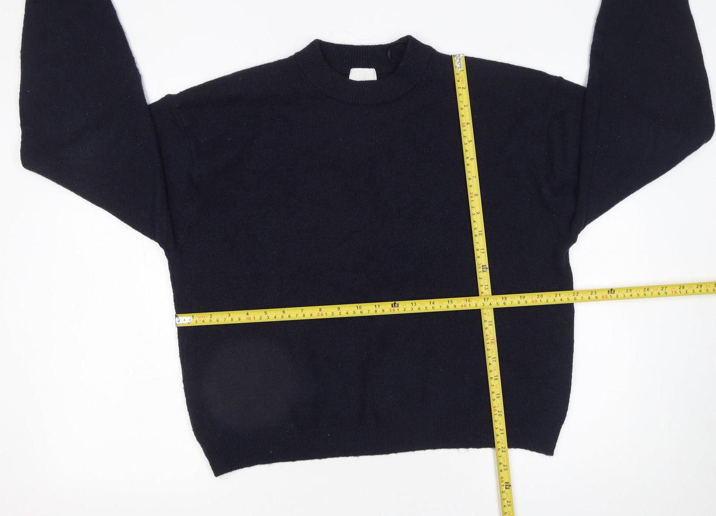 Womens UK Size S H&M Black Pullover Jumper