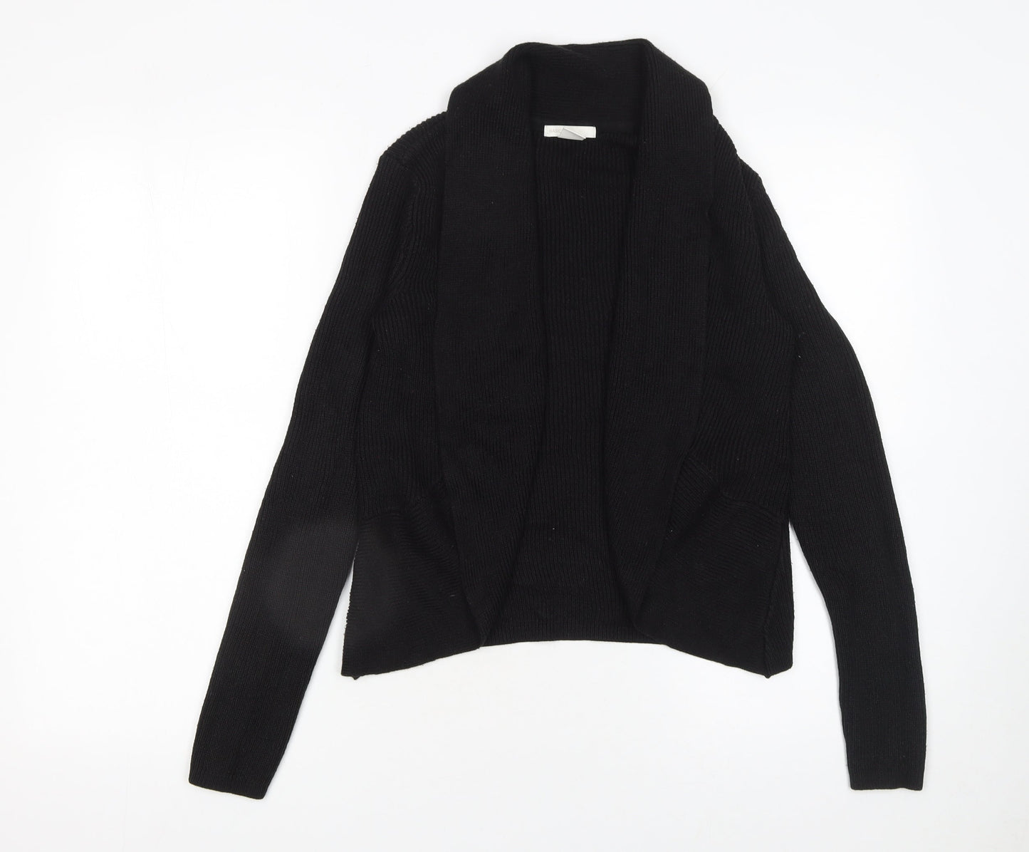 Womens UK Size S H&M Black Cardigan Jumper