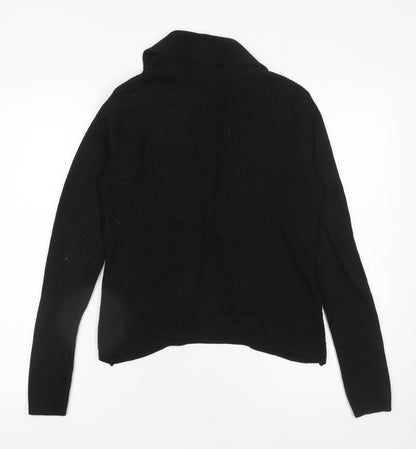 Womens UK Size S H&M Black Cardigan Jumper