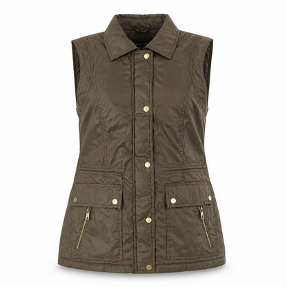 Womens UK Size 12 Dorothy Perkins Green Bodywarmer