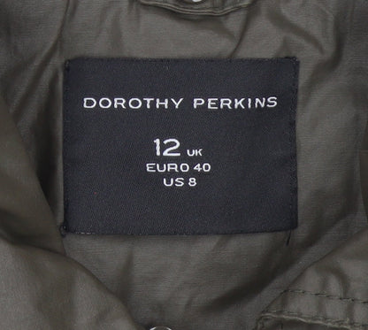 Womens UK Size 12 Dorothy Perkins Green Bodywarmer