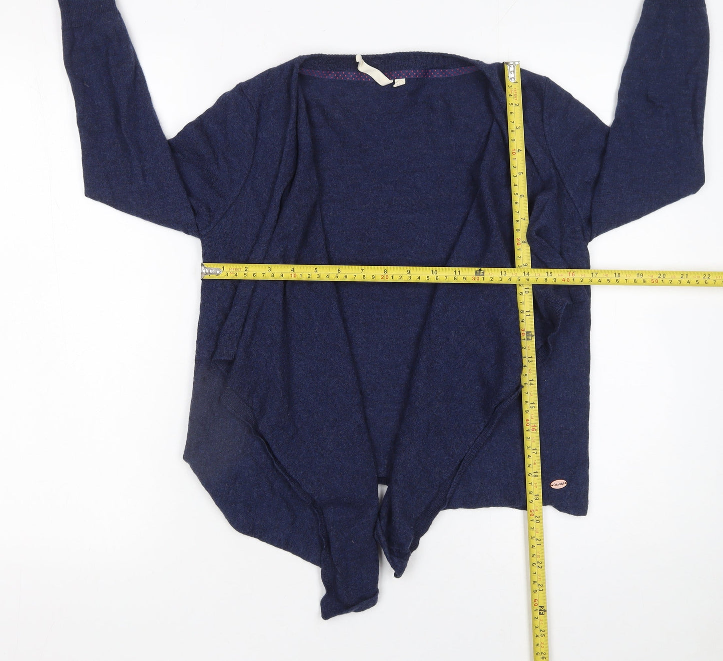 Womens UK Size 12 White Stuff Blue Cardigan Jumper
