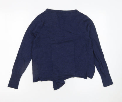 Womens UK Size 12 White Stuff Blue Cardigan Jumper