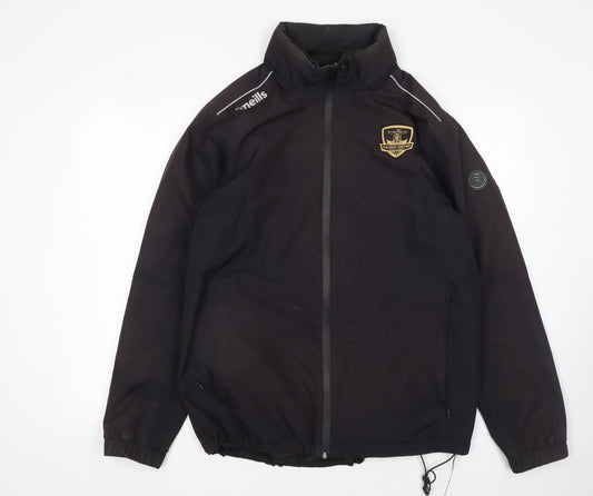 Mens UK Size M O'Neills Black FootballRugbyTrainingOutdoor Jacket