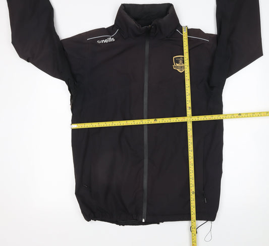 Mens UK Size M O'Neills Black FootballRugbyTrainingOutdoor Jacket